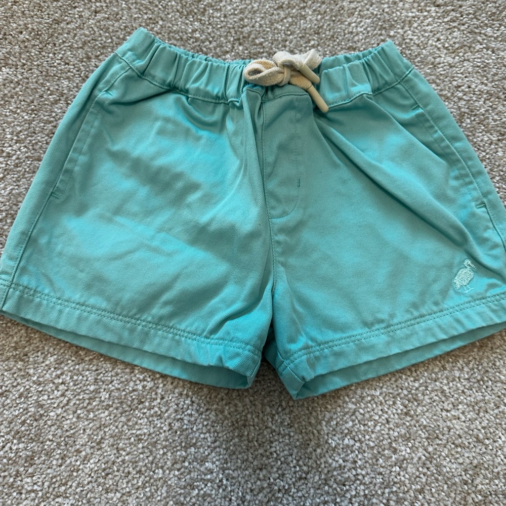 The Beaufort Bonnet Company Teal Kids Shorts
